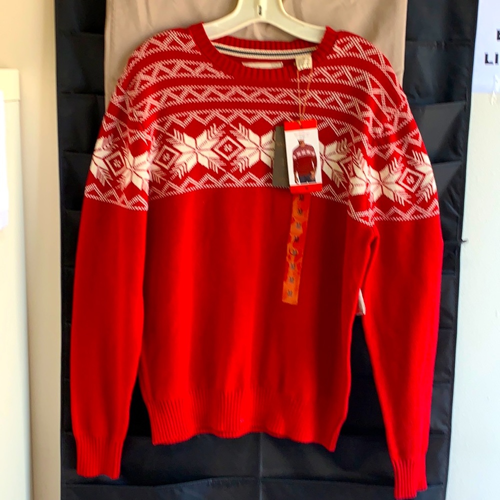 Weatherproof men’s Christmas sweater medium